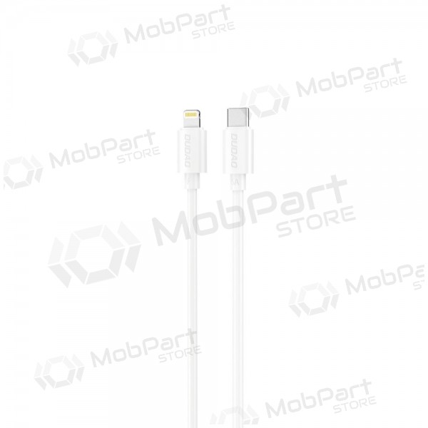 Cable Lightning Dudao L4X USB-C a Lightning 2 m 30 W blanco