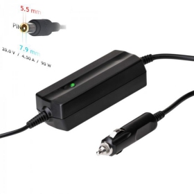 Automobilinis nešiojamojo kompiuterio pakrovėjas Akyga AK-ND-39 (20V / 4.5A 90W 7.9 x 5.5mm + pin) LENOVO 1.2m