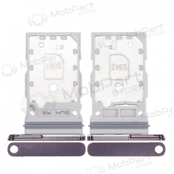 Samsung S908 Galaxy S22 Ultra Dual Titular de la tarjeta SIM (negro) (service pack) (original)