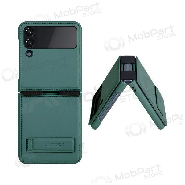 Funda para Samsung Galaxy Z Flip4 - Nillkin Leather (verde)