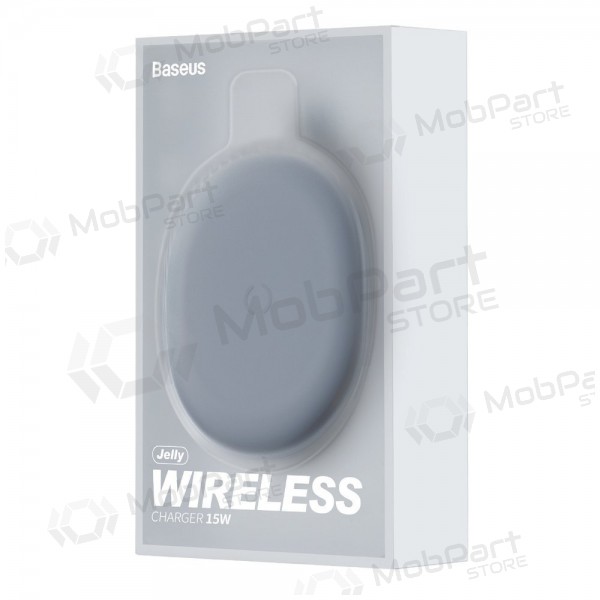 Cargador inalámbrica Baseus Jelly (15W) WXGD-01 (negro)