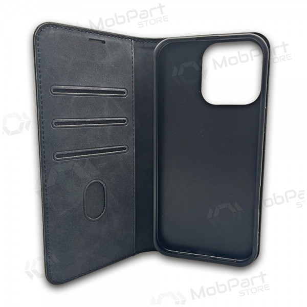 Funda para Samsung Galaxy A16 -Smart Suede- (negra)