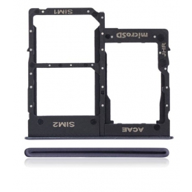 Samsung A315 Galaxy A31 2020 Titular de la tarjeta SIM (negro) (service pack) (original)