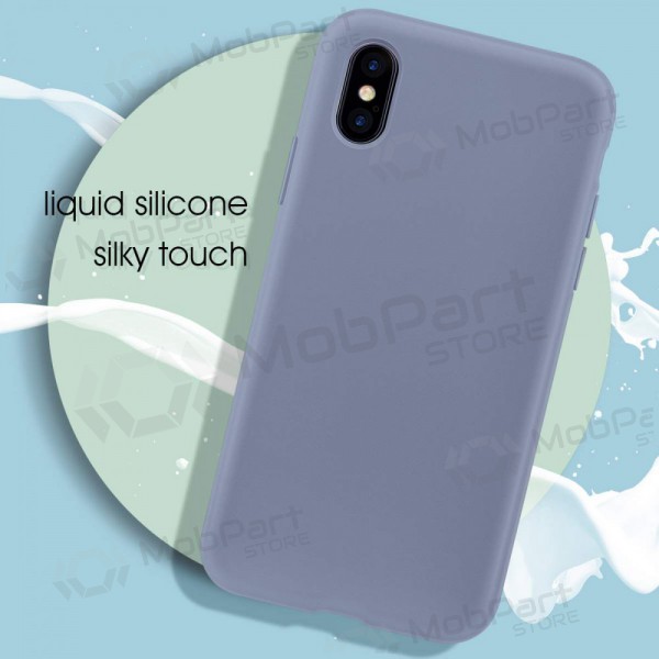 Funda para Apple iPhone 11 Pro - Liquid Silicone 2.0mm (gris lavanda)