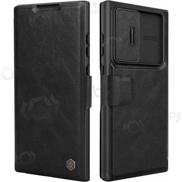 Samsung Galaxy S23 FE funda „Nillkin Leather“ (negro)