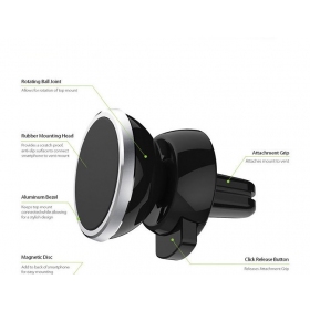 Soporte para teléfono de coche CPH-26 (for using on ventilation grille, magnetic fixing)