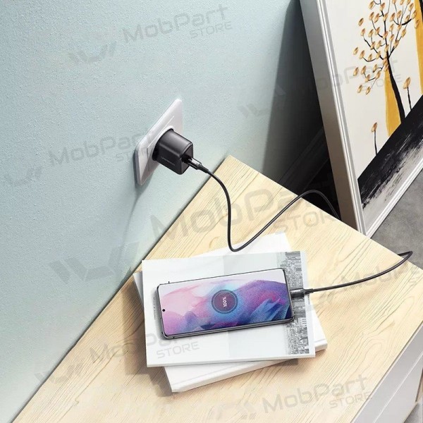 Cargador de teléfono Ugreen CD250 25 W USB-C negro
