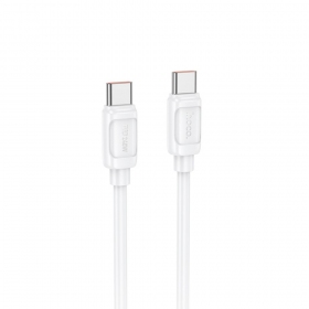 Cable USB-C Hoco X115 USB-C a USB-C 1 m 240 W blanco