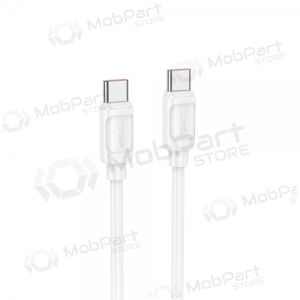 Cable USB-C Hoco X115 USB-C a USB-C 1 m 240 W blanco