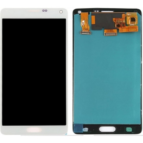 Samsung Galaxy Note 4 pantalla (blanco) (original)