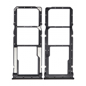 Soporte de tarjeta SIM para Xiaomi Redmi Note 8, Redmi Note 8 2021 (negro)