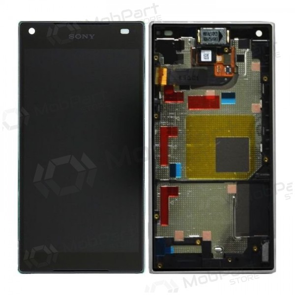 Sony E5803 / E5823 Xperia Z5 Compact pantalla (negro) (con un marco) (usada grade B, original)