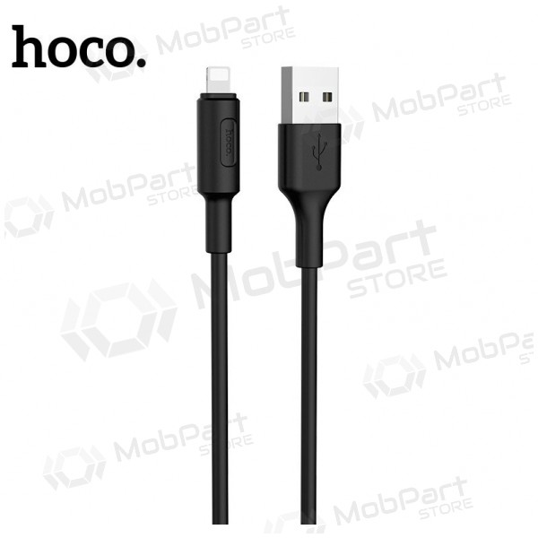 USB cable HOCO X25 lightning 1.0m (negro) USB cable HOCO X25 lightning 1.0m (negro)