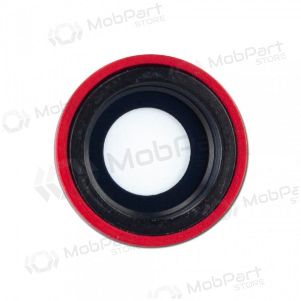 Apple iPhone XR Cristal camara (rojo) (con un marco) Apple iPhone XR Cristal camara (rojo) (con un marco)