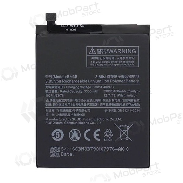 Batería, acumulador Xiaomi Redmi Mix 2, Mix 2S (BM3B)