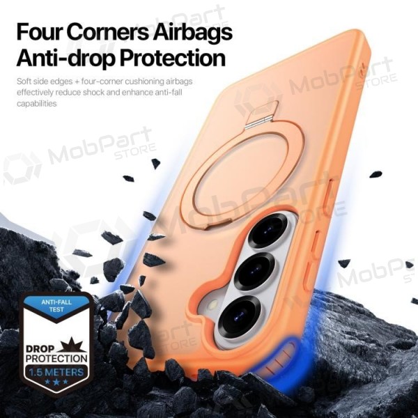 Funda para Samsung Galaxy S26 Ultra - Dux Ducis Yind Magnetic Stand (naranja)