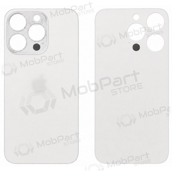 Tapa trasera para Apple iPhone 14 Pro Max (plateado)