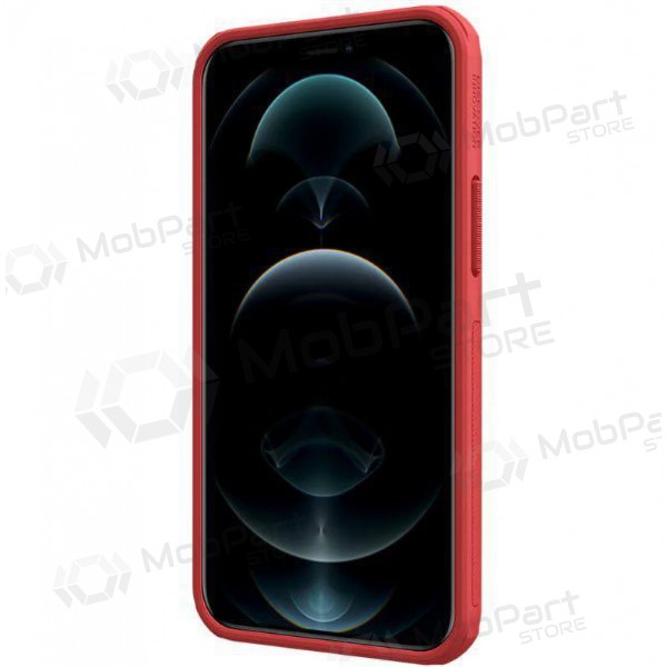 Apple iPhone 15 funda „Nillkin Frosted Shield“ (rojo)