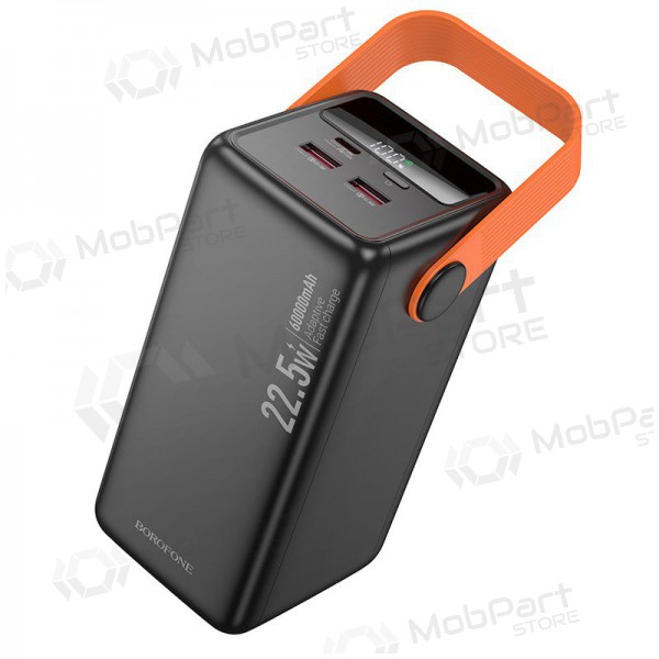 Batería externa Power Bank Borofone BJ66B 22.5W+PD20W 60000mAh negra