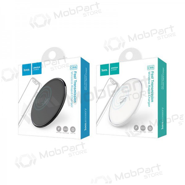 Cargador inalámbrica Hoco CW6 (5W) (blanco)