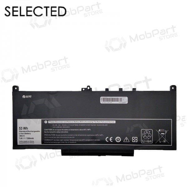 DELL J60J5, 7200mAh Bateria para portatil, Selected DELL J60J5, 7200mAh Bateria para portatil, Selected