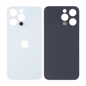 Apple iPhone 13 Pro tapa trasera de la batería (plata) (bigger hole for camera)