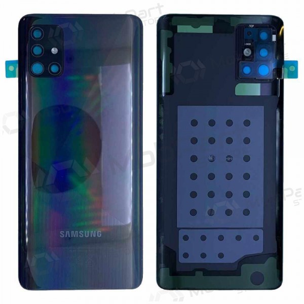 Samsung A515 Galaxy A51 2020 tapa trasera de la batería negro (Prism Crush Black) (usada grade C, original)