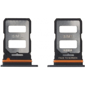 Xiaomi 12T / 12T Pro Titular de la tarjeta SIM (negro)