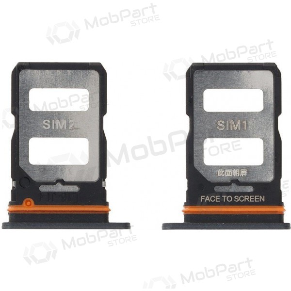 Xiaomi 12T / 12T Pro Titular de la tarjeta SIM (negro)