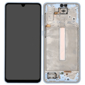 Samsung Galaxy A33 5G pantalla (azul) (con un marco) (original)