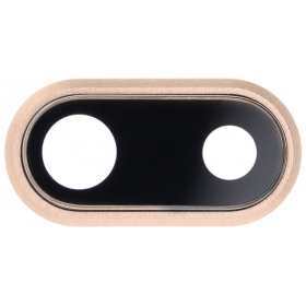Apple iPhone 8 Plus Cristal camara (dorado) (con un marco)