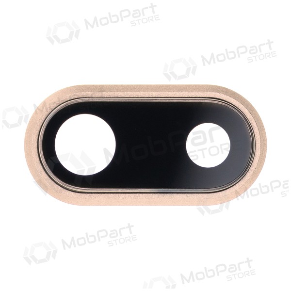 Apple iPhone 8 Plus Cristal camara (dorado) (con un marco) Apple iPhone 8 Plus Cristal camara (dorado) (con un marco)