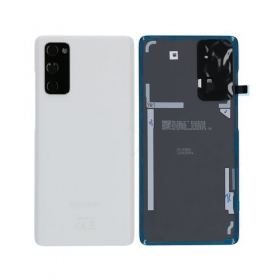 Samsung G780 / G781 Galaxy S20 FE 4G / 5G tapa trasera de la batería (Cloud White) (usada grade B, original)