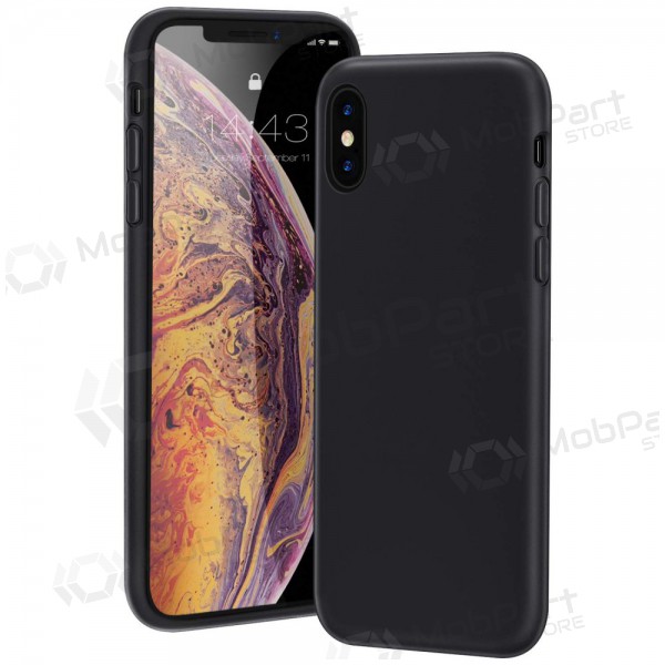 Funda para Apple iPhone 6 / 6S - Liquid Silicone 1.5mm (negra)