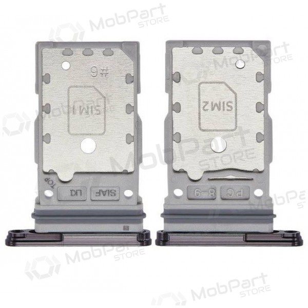 Samsung Galaxy S23 / S23 Plus Dual Titular de la tarjeta SIM (negro) (service pack) (original)