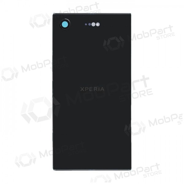 Sony G8441 Xperia XZ1 Compact tapa trasera de la batería (negro) (usada grade C, original)