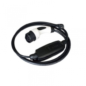 Elektromobilio nešiojamas cargador Duosida Type 2 - Schuko (220V), 16A, 3.6kW, 1-fazė, 5m