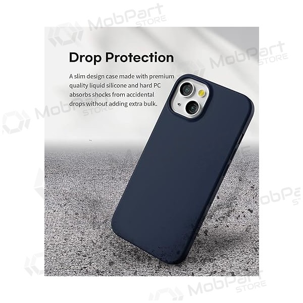Funda para Apple iPhone 14 - Mercury Soft Feeling (azul oscuro)