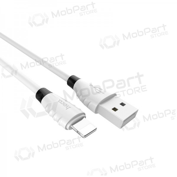 USB cable HOCO X27 lightning 1.2m (blanco)