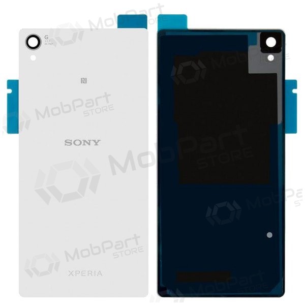 Sony Xperia Z3 D6603 tapa trasera de la batería (blanco)