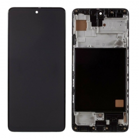 Samsung M515 Galaxy M51 2020 pantalla (negro) (con un marco) (service pack) (original)