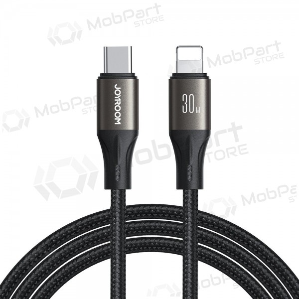 USB cable Joyroom SA25-CL3 USB-C to Lightning 30W 1.2m negro