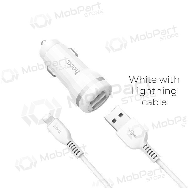Cargador de coche HOCO Z27 USB + 