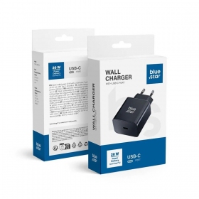 Cargador de teléfono Blue Star TFB-TC-20WPD 20 W USB-C negro