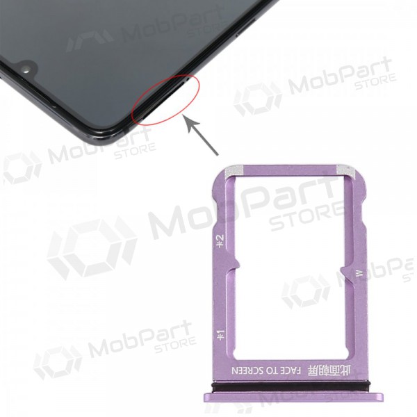 Xiaomi Mi 9 Titular de la tarjeta SIM (violeta)