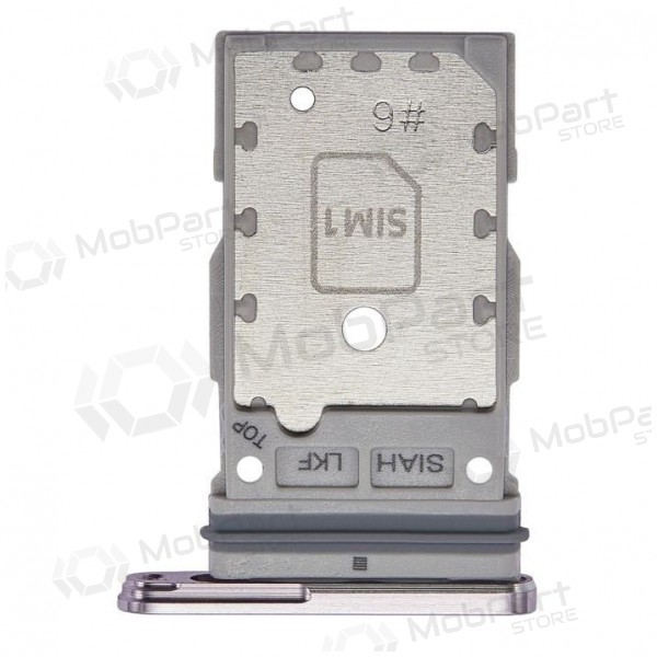 Samsung S918 Galaxy S23 Ultra Dual Titular de la tarjeta SIM (levandos) (service pack) (original)