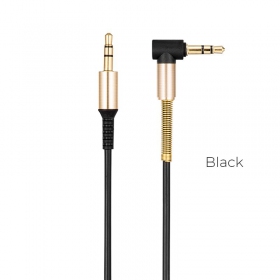 Audio adaptador Hoco UPA02 AUX 3,5mm į 3,5mm (negro)