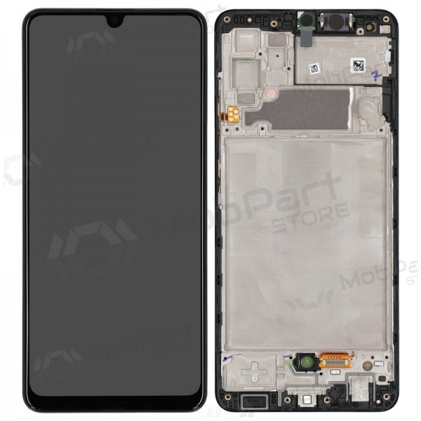 Samsung Galaxy A32 4G pantalla (negro) (con marco) (original)