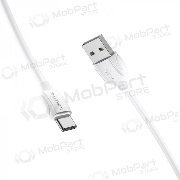 USB cable Borofone BX19 USB-A to USB-C 1.0m blanco