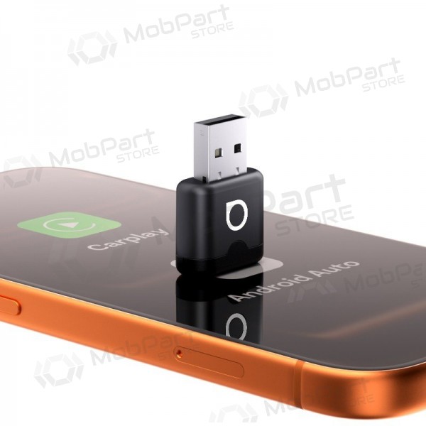 Adaptador inalámbrico CarPlay / Android Auto Ottocast Mini Aura CA530-T negro